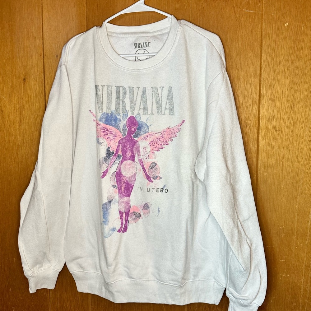 Nirvana oversized sweatshirt NWOT